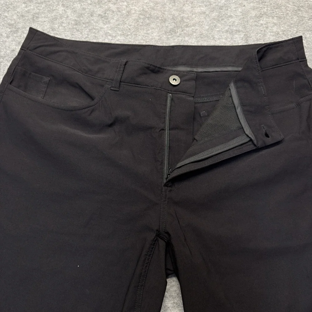 The North Face Hiking Pants Men 36R (L) Stretch Nylon Black Solid NF0A5J96